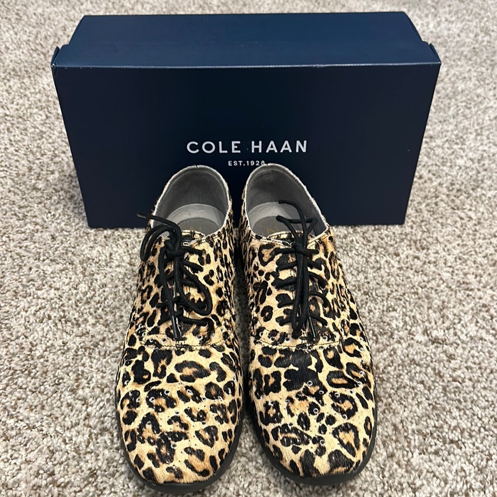Coke Haan Cheetah Oxford